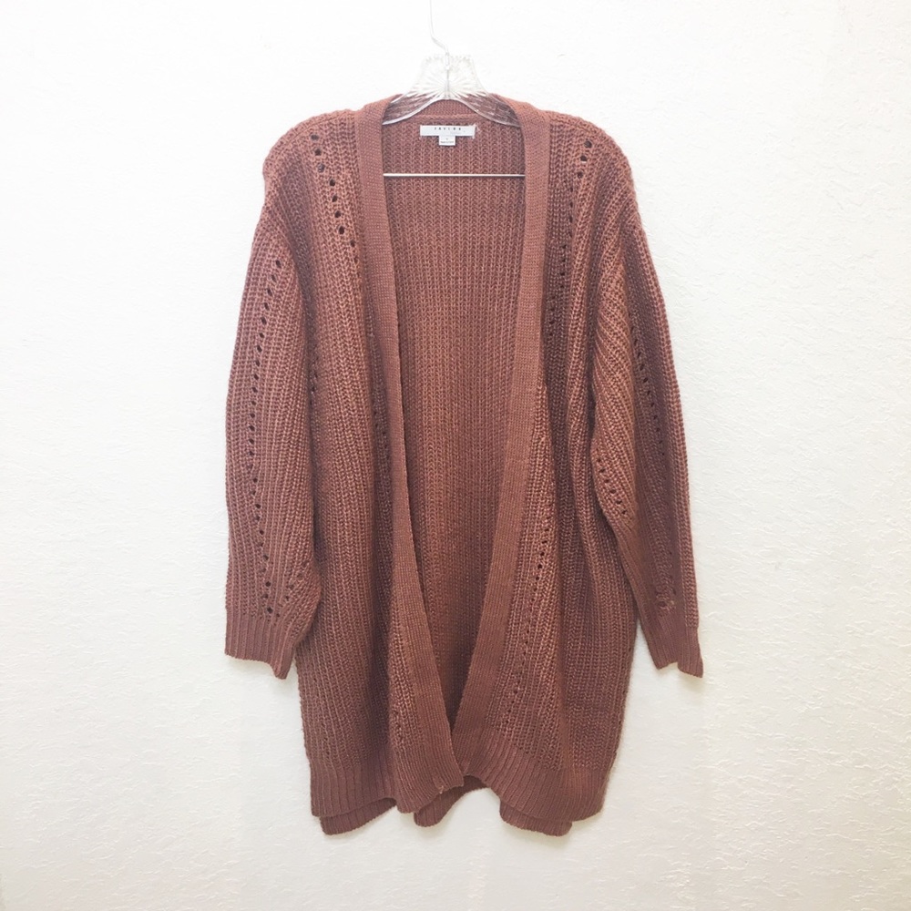 FAVLUX Oversized Knit Cardigan